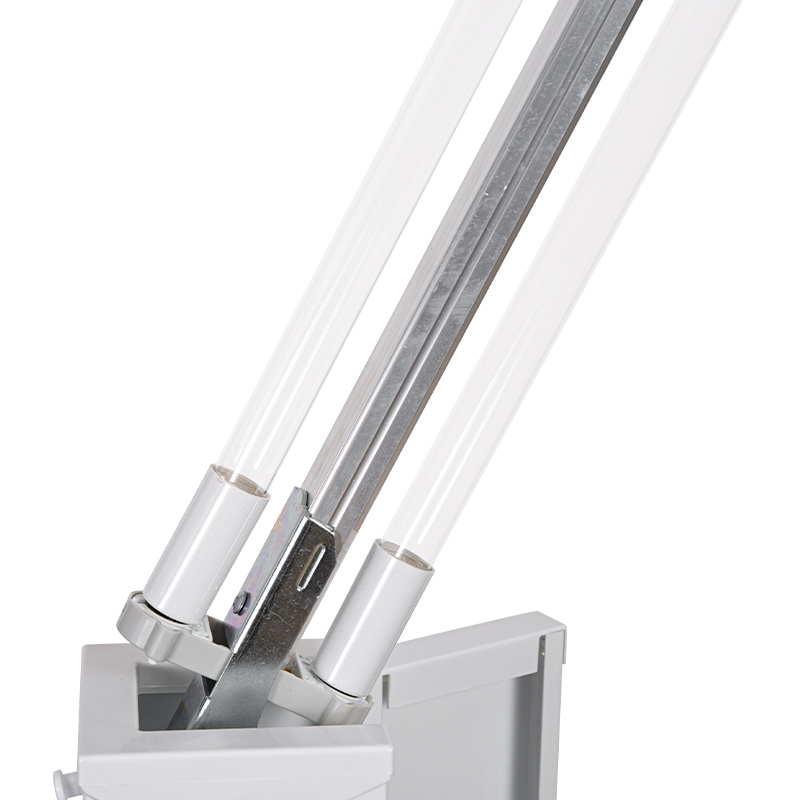 Troli Sterilisasi Lampu UV Tabung Ganda Troli Sterilisasi Lampu UV Tabung Ganda