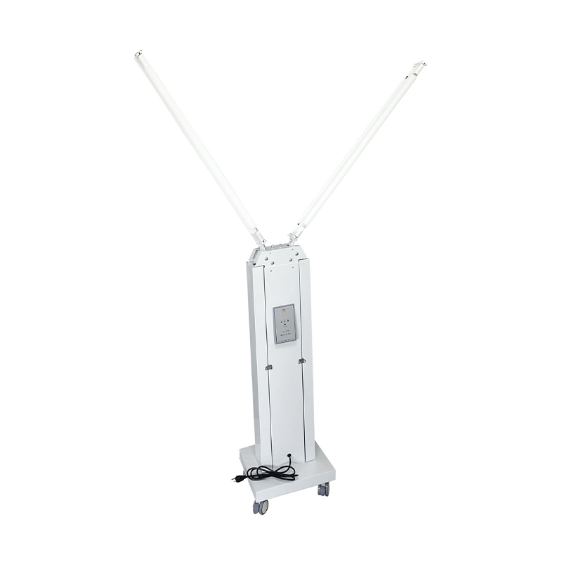 Troli Sterilisasi Lampu UV Empat Tabung
